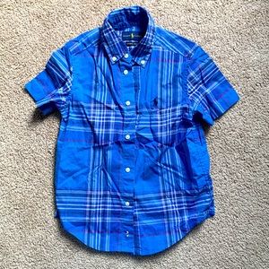 Ralph Lauren, little boys size 5 button down shirt.